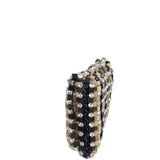 Chanel Metiers d'Art Crystal Wood Clutch on Chain