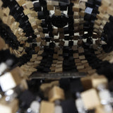 Chanel Metiers d'Art Crystal Wood Clutch on Chain