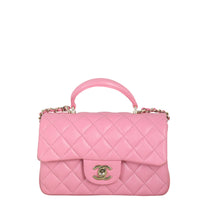 Chanel Classic Flap Mini Rectangular Top Handle Lambskin