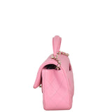 Chanel Classic Flap Mini Rectangular Top Handle Lambskin