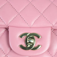 Chanel Classic Flap Mini Rectangular Top Handle Lambskin