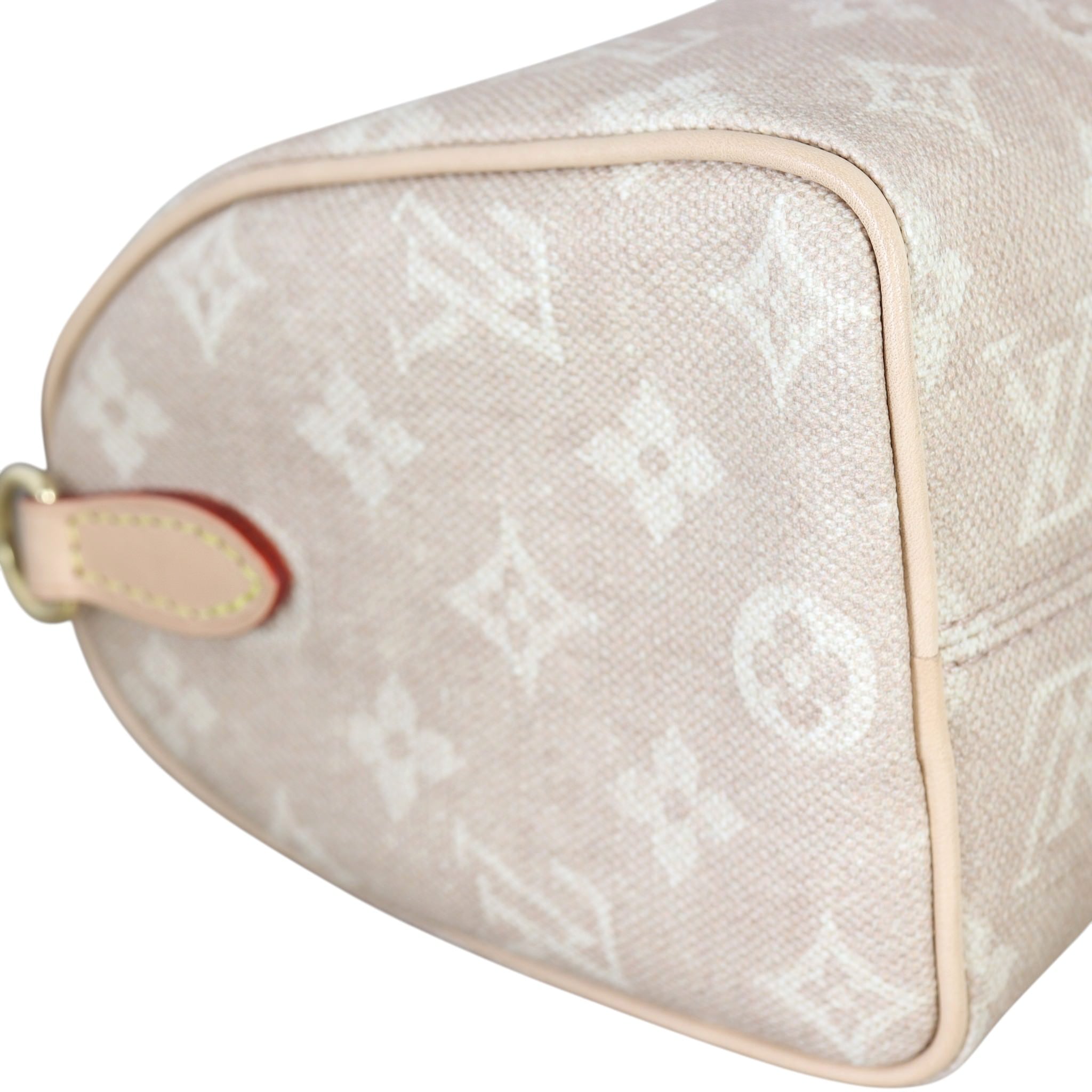 Louis Vuitton x Grace Coddington Speedy 20 Bandouliere Meowgram