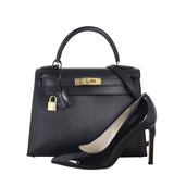 Hermes Kelly 28 Sellier Boxcalf