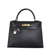 Hermes Kelly 28 Sellier Boxcalf