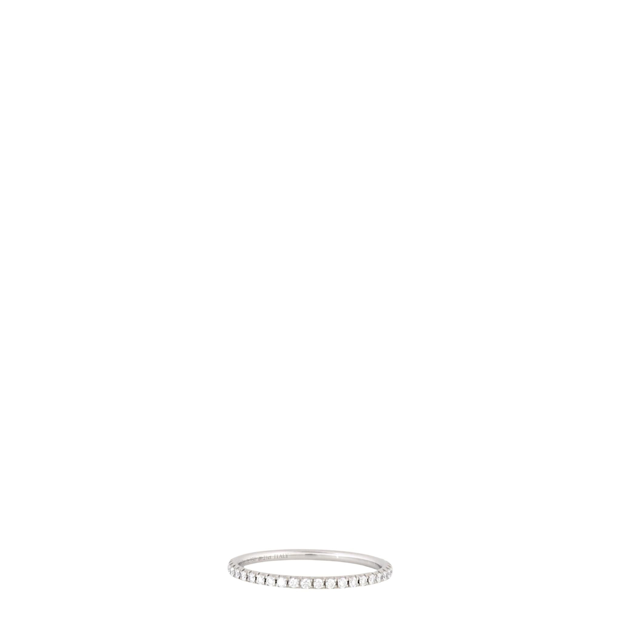 Tiffany & Co Metro Full Eternity Platinum Diamond Ring
