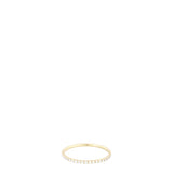 Tiffany & Co Metro Full Eternity Diamond 18k Yellow Gold Ring