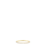 Tiffany & Co Metro Full Eternity Diamond 18k Yellow Gold Ring