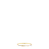 Tiffany & Co Metro Full Eternity Diamond 18k Yellow Gold Ring