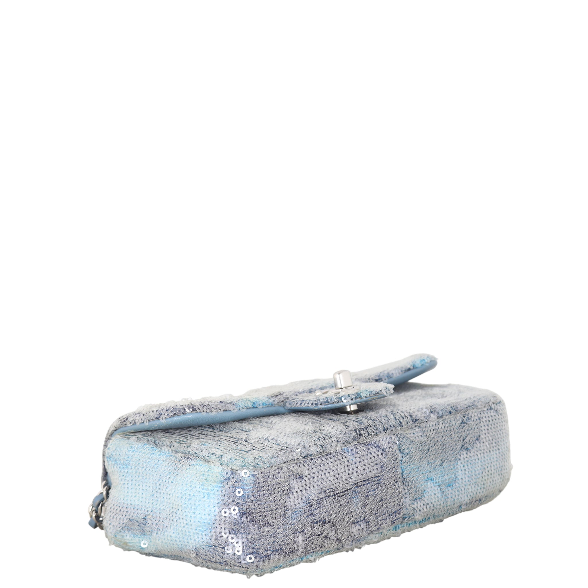 Chanel Classic Single Flap Mini Sequin Waterfalls