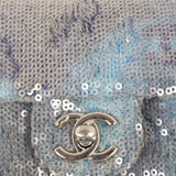 Chanel Classic Single Flap Mini Sequin Waterfalls