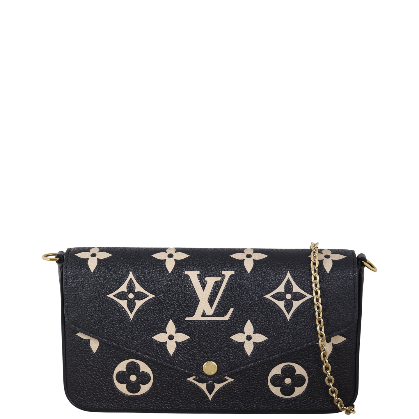 Louis Vuitton Pochette Felicie Monogram Empreinte Giant Bicolour