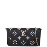 Louis Vuitton Pochette Felicie Monogram Empreinte Giant Bicolour