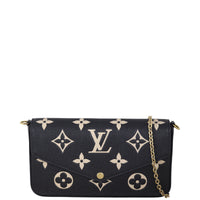Louis Vuitton Pochette Felicie Monogram Empreinte Giant Bicolour