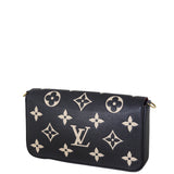 Louis Vuitton Pochette Felicie Monogram Empreinte Giant Bicolour