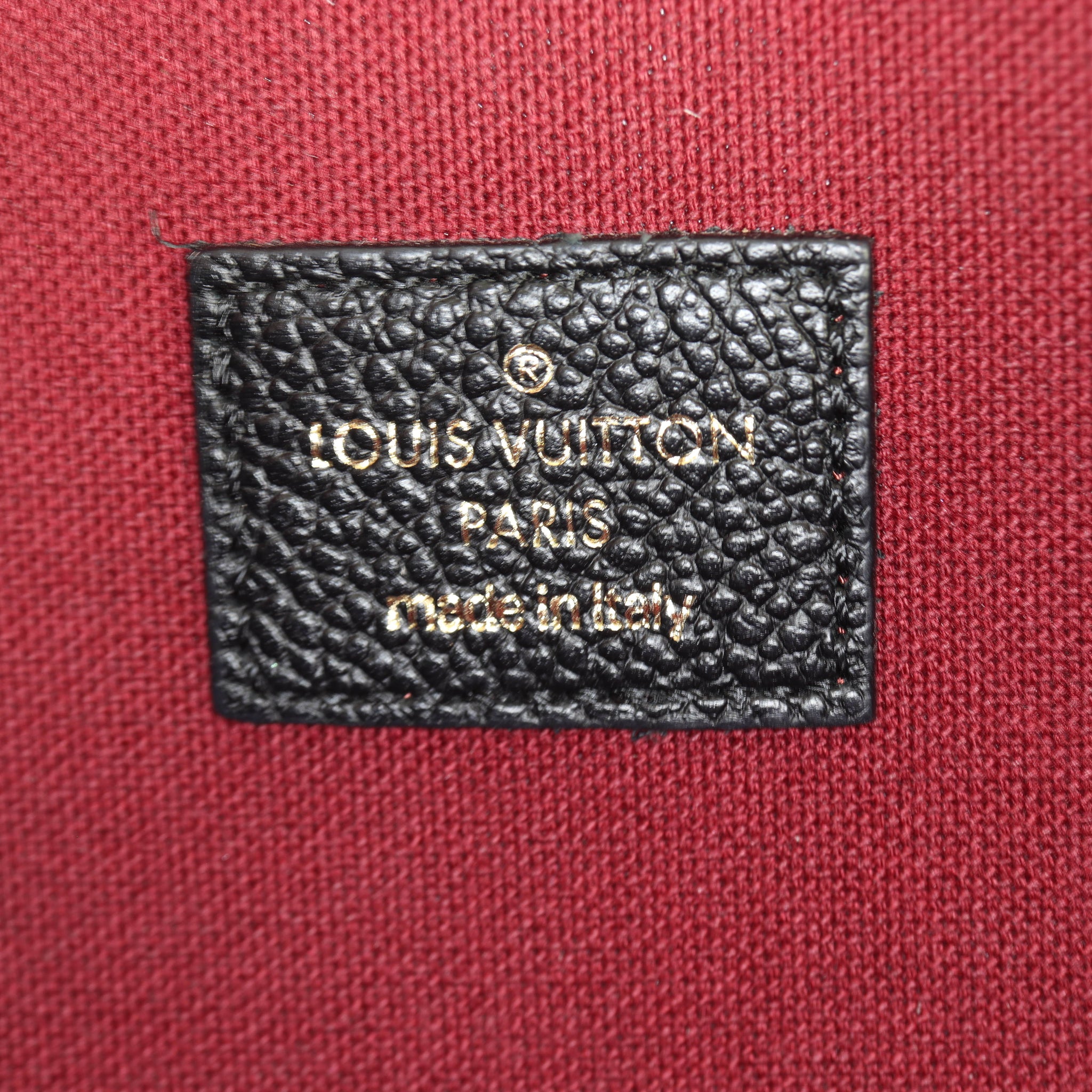 Louis Vuitton Pochette Felicie Monogram Empreinte Giant Bicolour