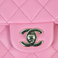 Chanel Classic Flap Mini Rectangular Top Handle Lambskin