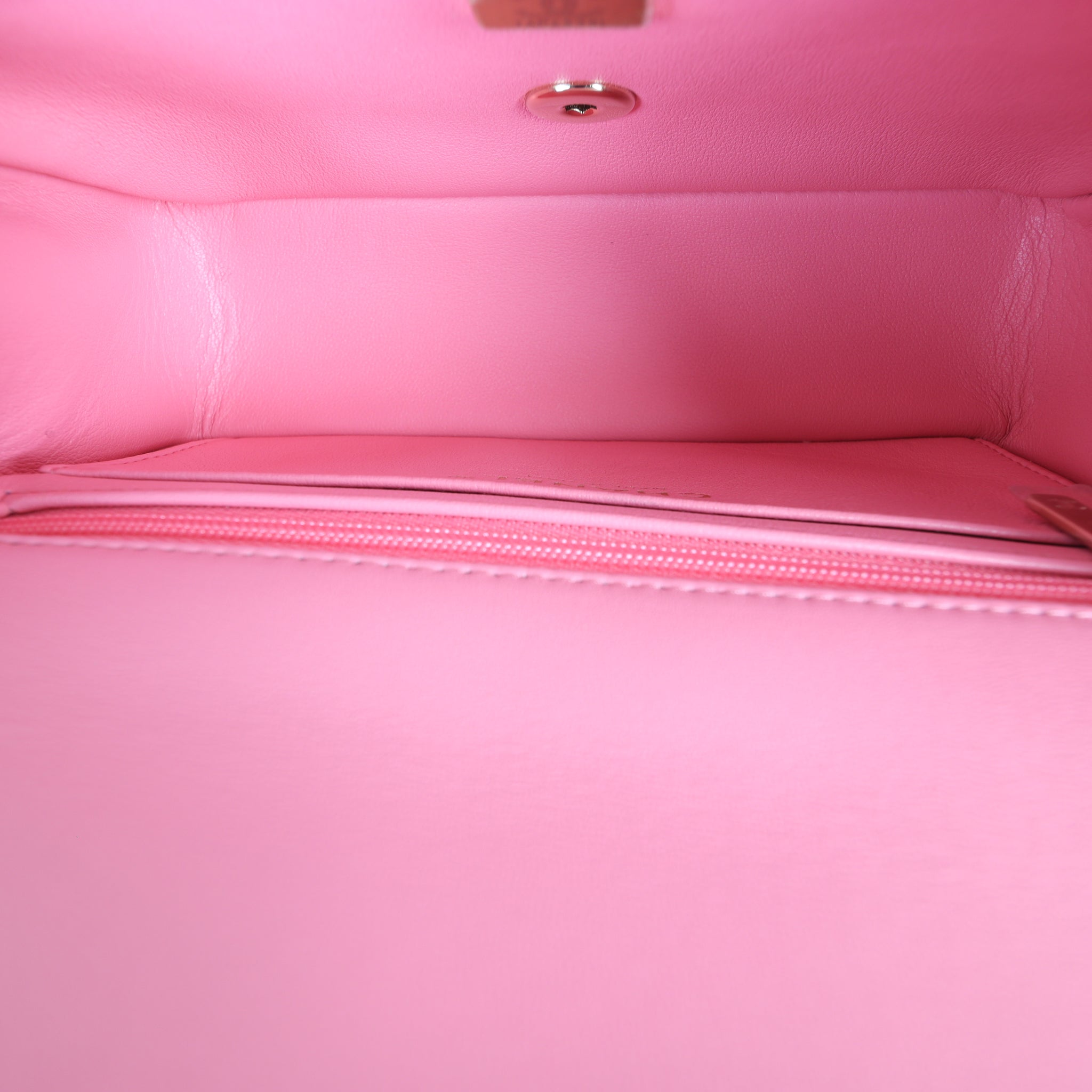 Chanel Classic Flap Mini Rectangular Top Handle Lambskin