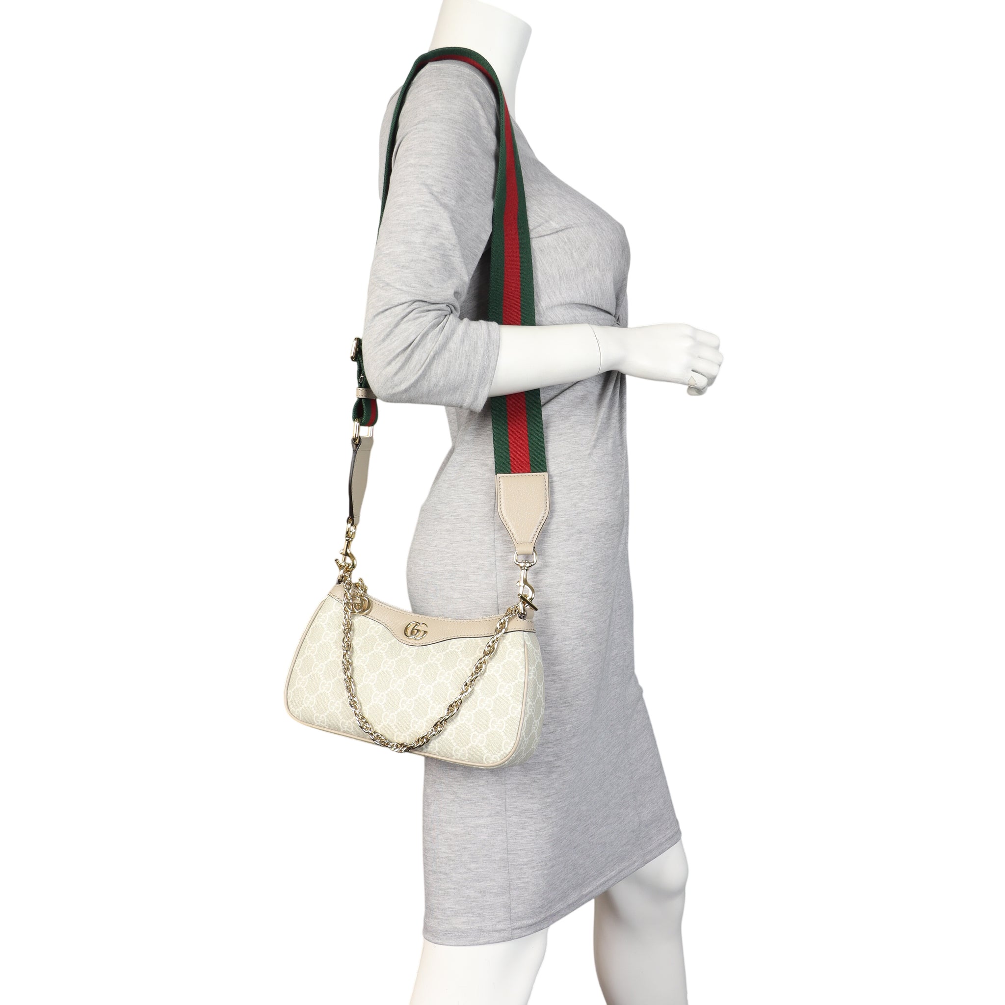 Gucci GG Supreme Ophidia Shoulder Bag Small