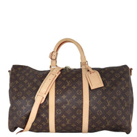 Louis Vuitton Keepall 50 Bandouliere Monogram