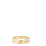 Cartier Love Ring Small 18k Yellow Gold 1 Diamond