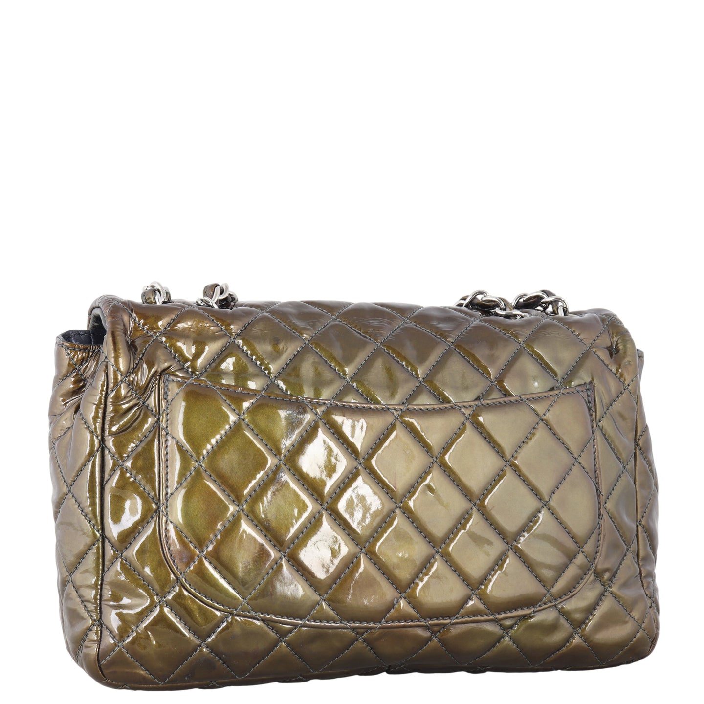 Chanel Classic Single Flap Jumbo Patent