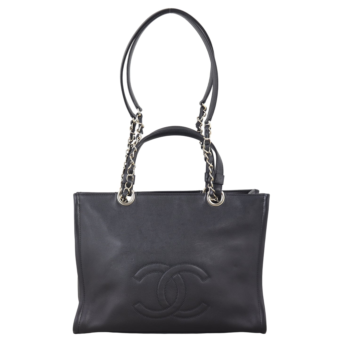 Chanel CC Zip Shopping Tote