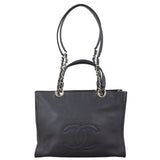 Chanel CC Zip Shopping Tote