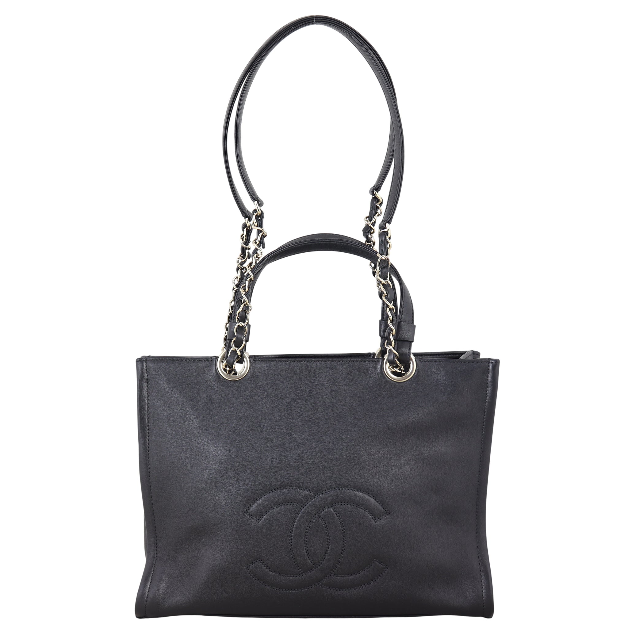 Chanel CC Zip Shopping Tote