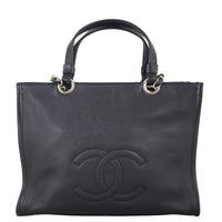 Chanel CC Zip Shopping Tote
