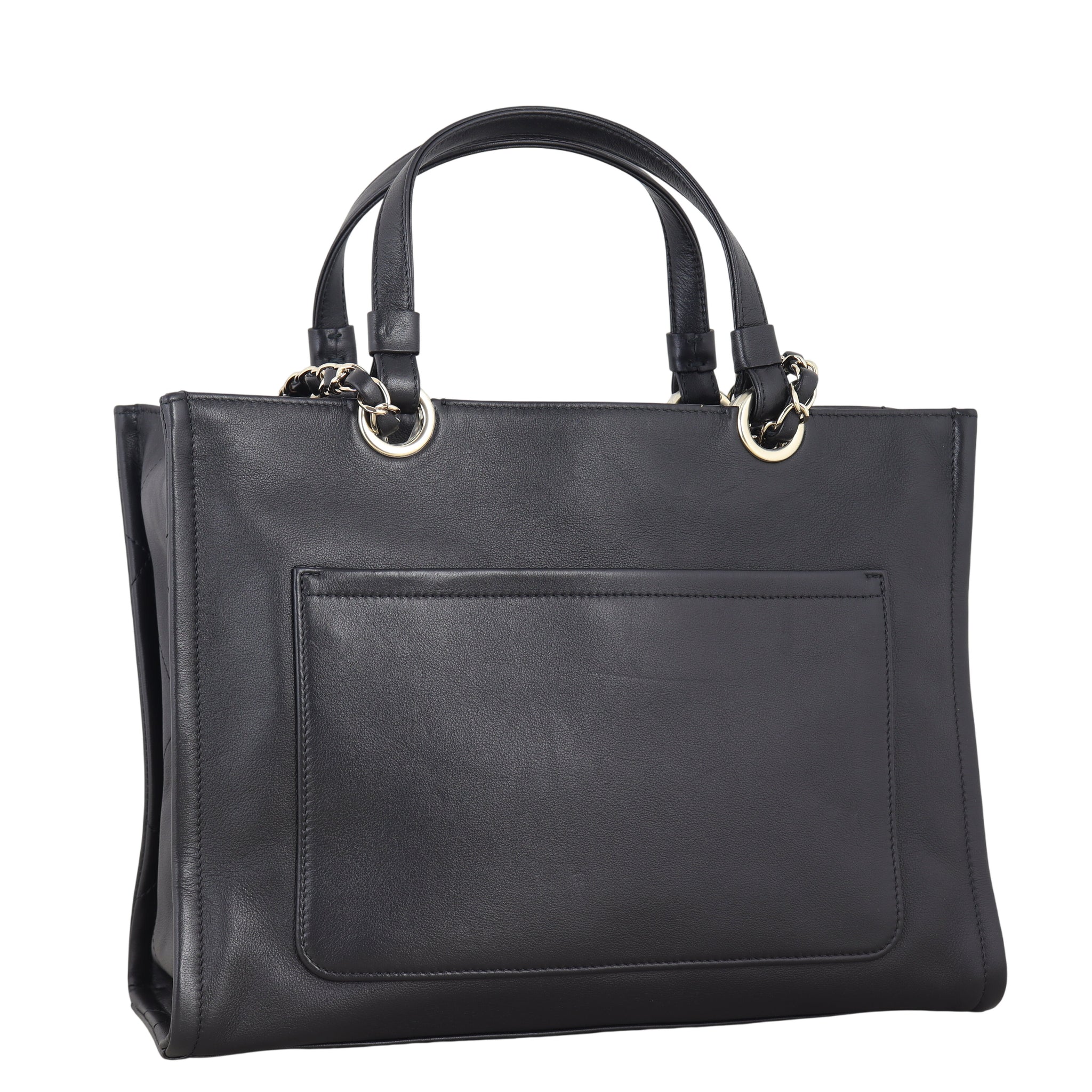 Chanel CC Zip Shopping Tote