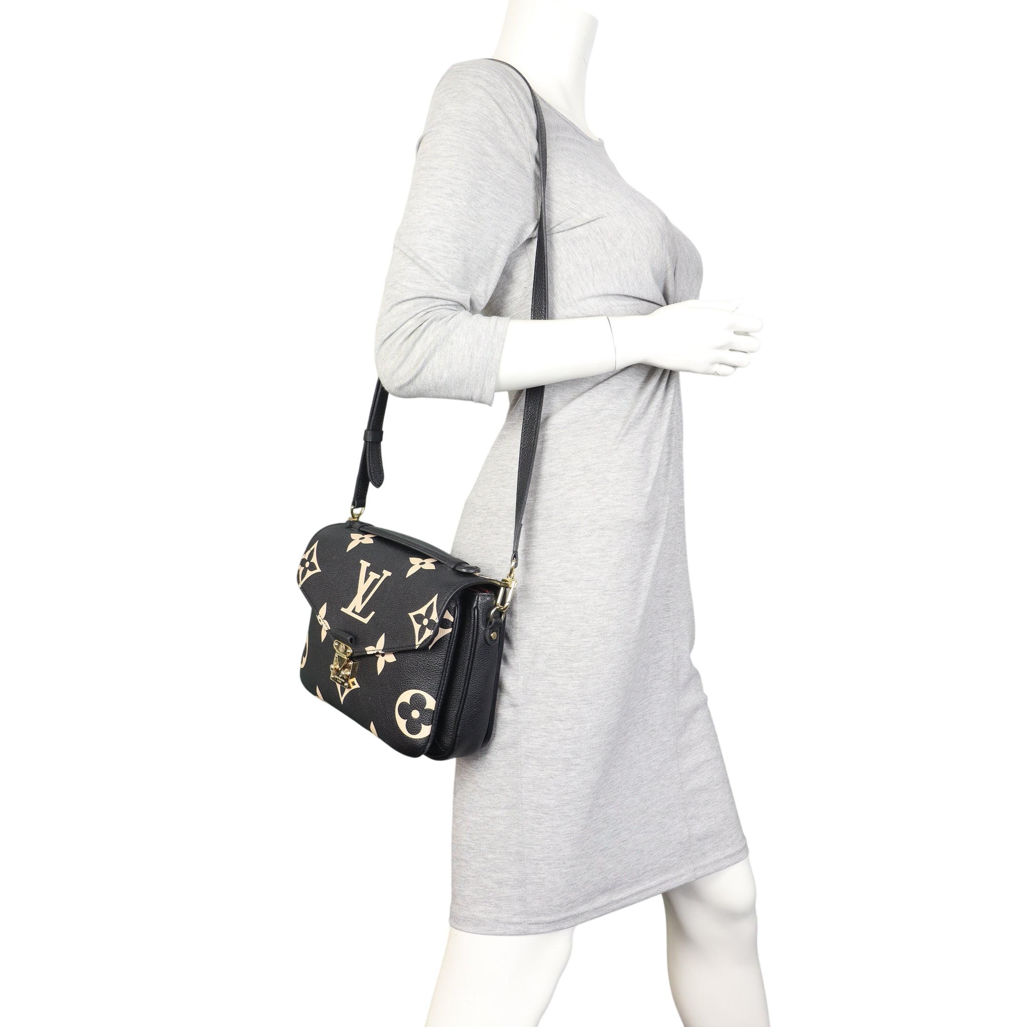 Louis Vuitton Pochette Metis Monogram Empreinte Giant Bicolour