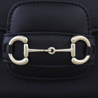Gucci Leather Horsebit 1955 Shoulder Bag Small