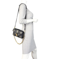Louis Vuitton Pochette Metis East West Monogram Empreinte Bicolour