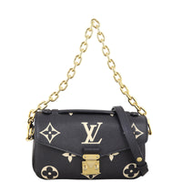 Louis Vuitton Pochette Metis East West Monogram Empreinte Bicolour