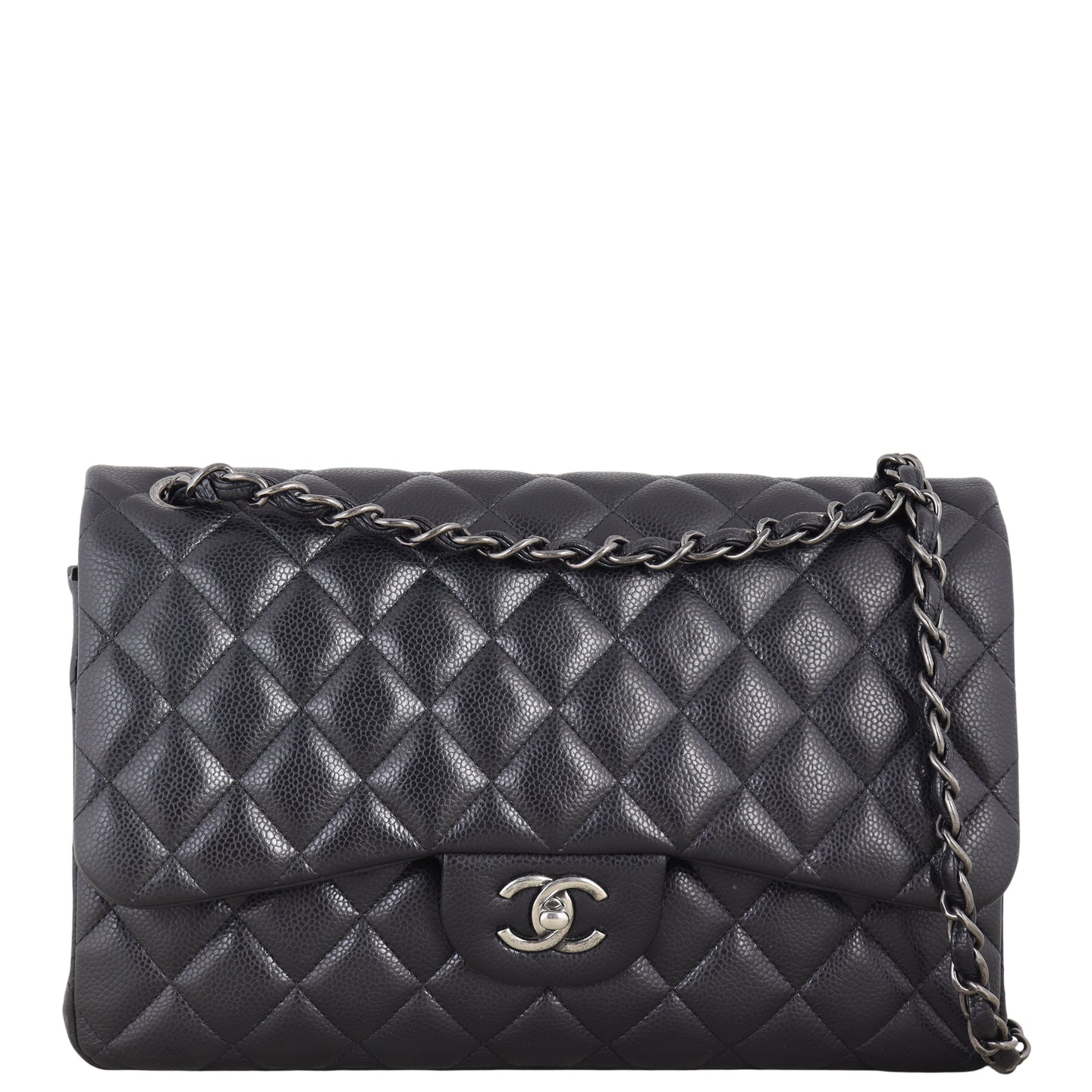 Chanel Classic Double Flap Jumbo Caviar
