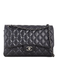 Chanel Classic Double Flap Jumbo Caviar