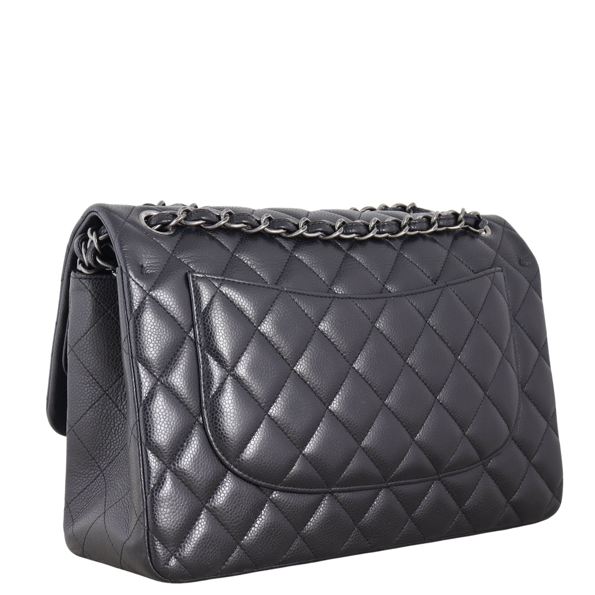Chanel Classic Double Flap Jumbo Caviar