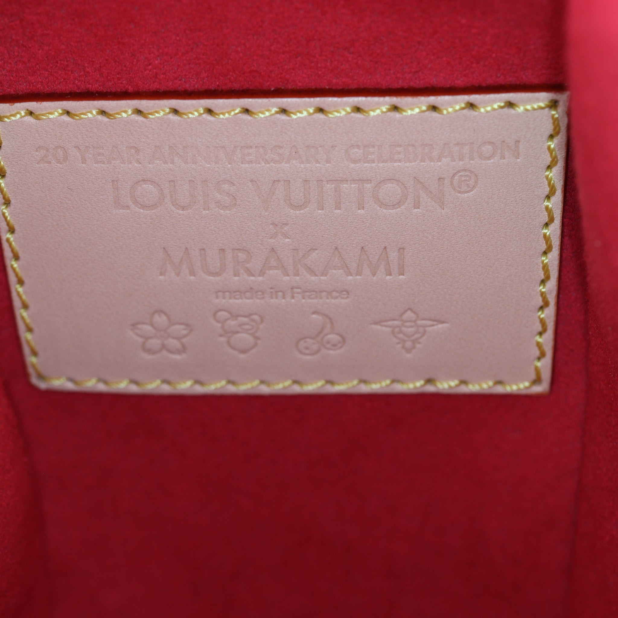 Louis Vuitton x Takashi Murakami Side Trunk MM Monogram Cerises