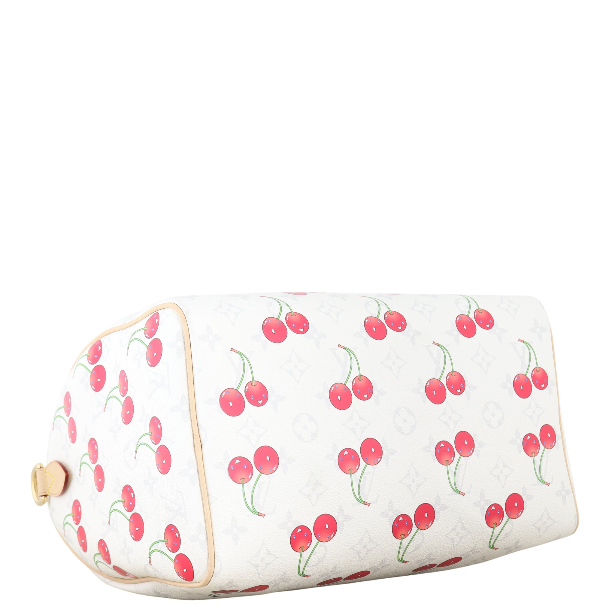 Louis Vuitton x Takashi Murakami Speedy 30 Soft Bandouliere Monogram Cerises