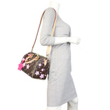 Louis Vuitton x Takashi Murakami Speedy 25 Bandouliere Monogram Cherry Blossom