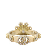 Gucci Flora Diamond 18k Yellow Gold Cocktail Ring