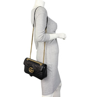 Gucci GG Marmont Matelasse Medium Shoulder Bag