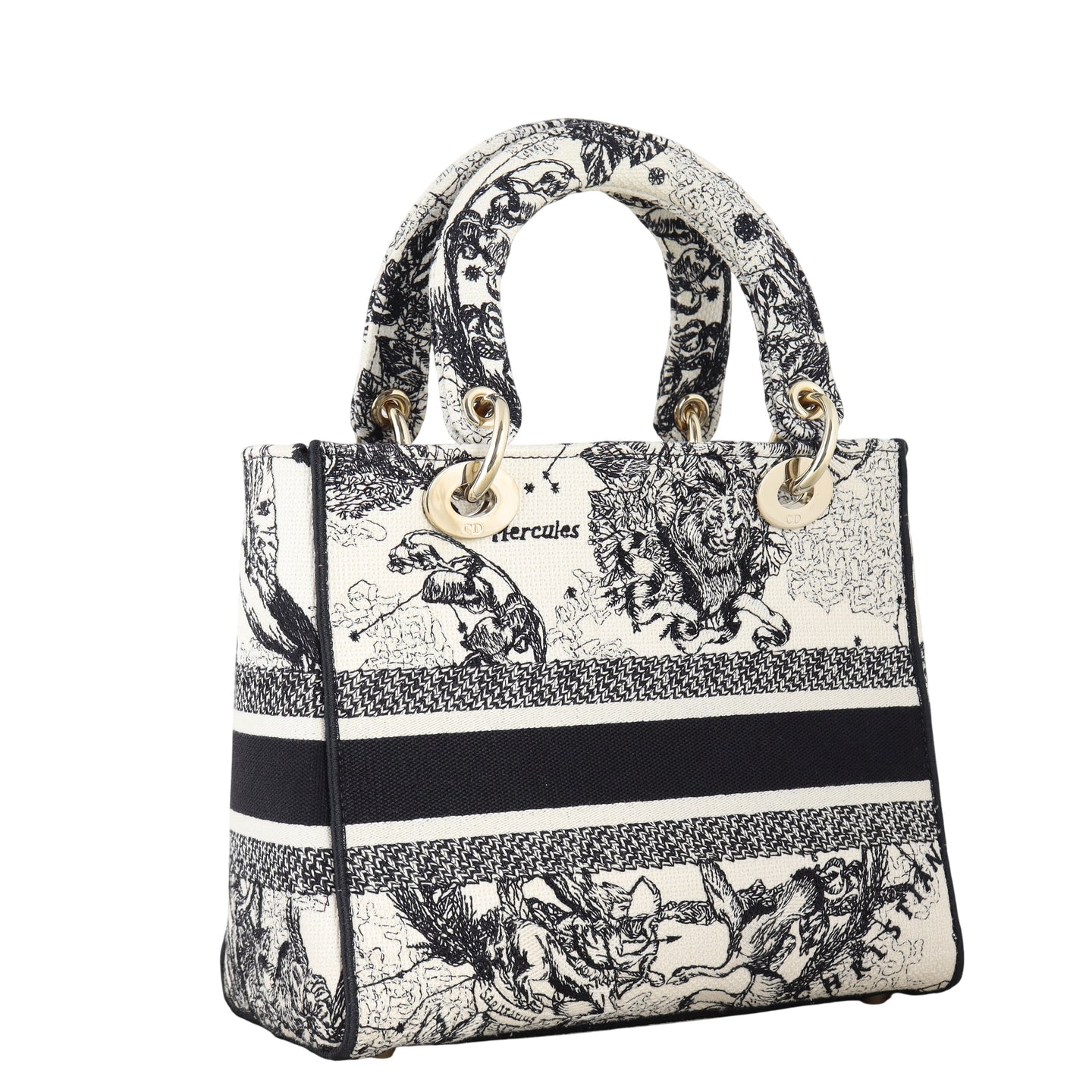 Dior Lady D-Lite Medium Toile de Jouy Zodiac