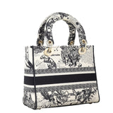 Dior Lady D-Lite Medium Toile de Jouy Zodiac