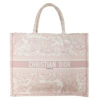 Dior Book Tote Large Toile de Jouy