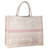 Dior Book Tote Large Toile de Jouy