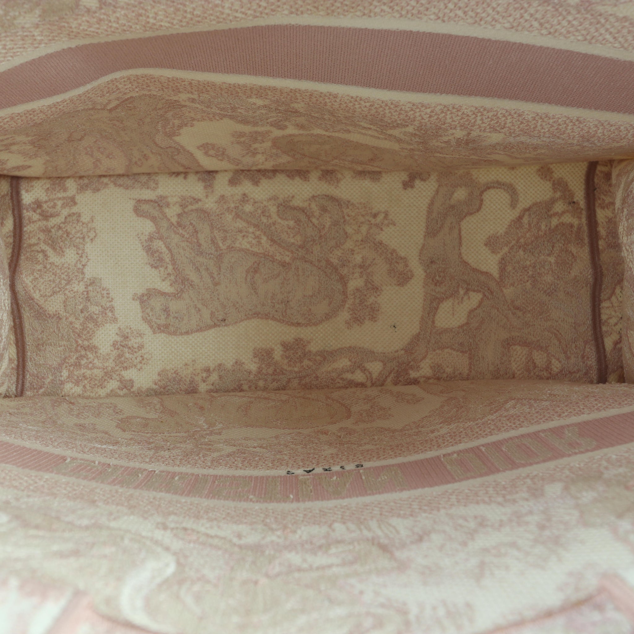 Dior Book Tote Large Toile de Jouy
