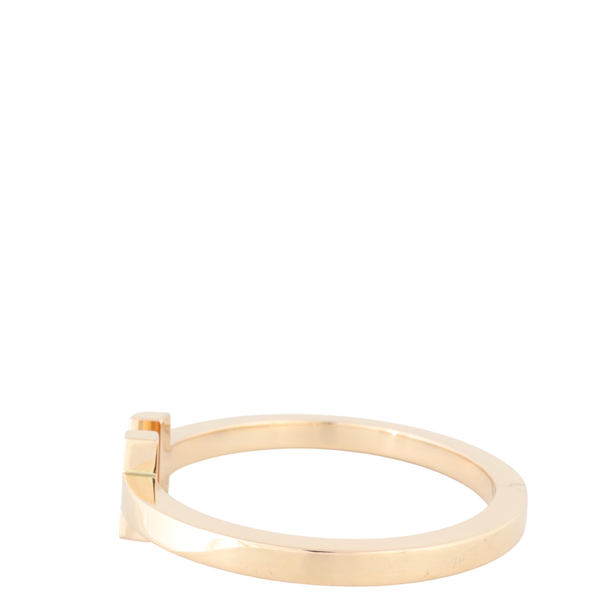 Tiffany & Co T Square 18k Rose Gold Bracelet
