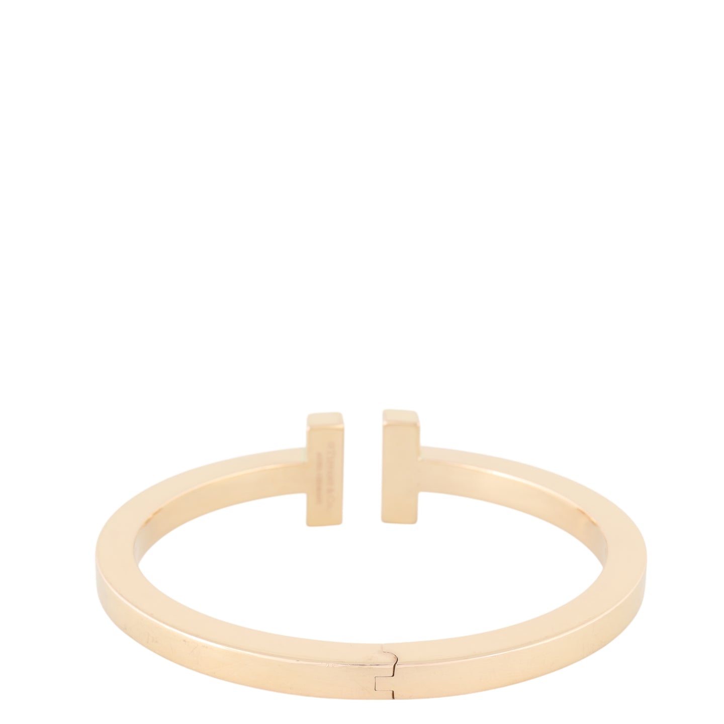 Tiffany & Co T Square 18k Rose Gold Bracelet
