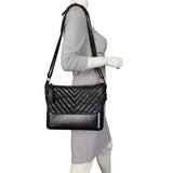 Chanel Gabrielle Hobo Large Chevron
